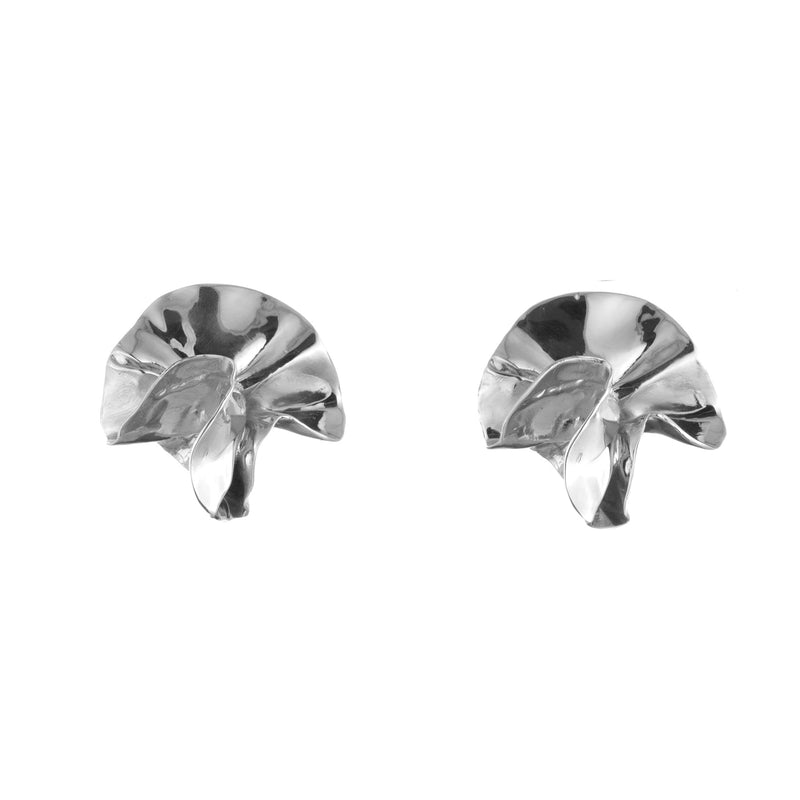Delphinium Mini Earrings | Sterling Silver