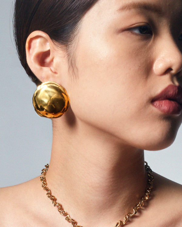 Orbit Stud Earrings | Gold