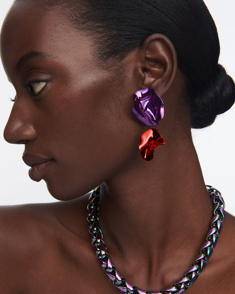 Flashback Fold Earrings | Violet and Ruby