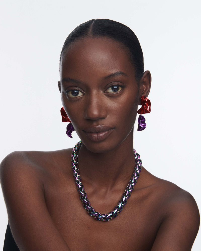 Flashback Fold Earrings | Ruby and Violet