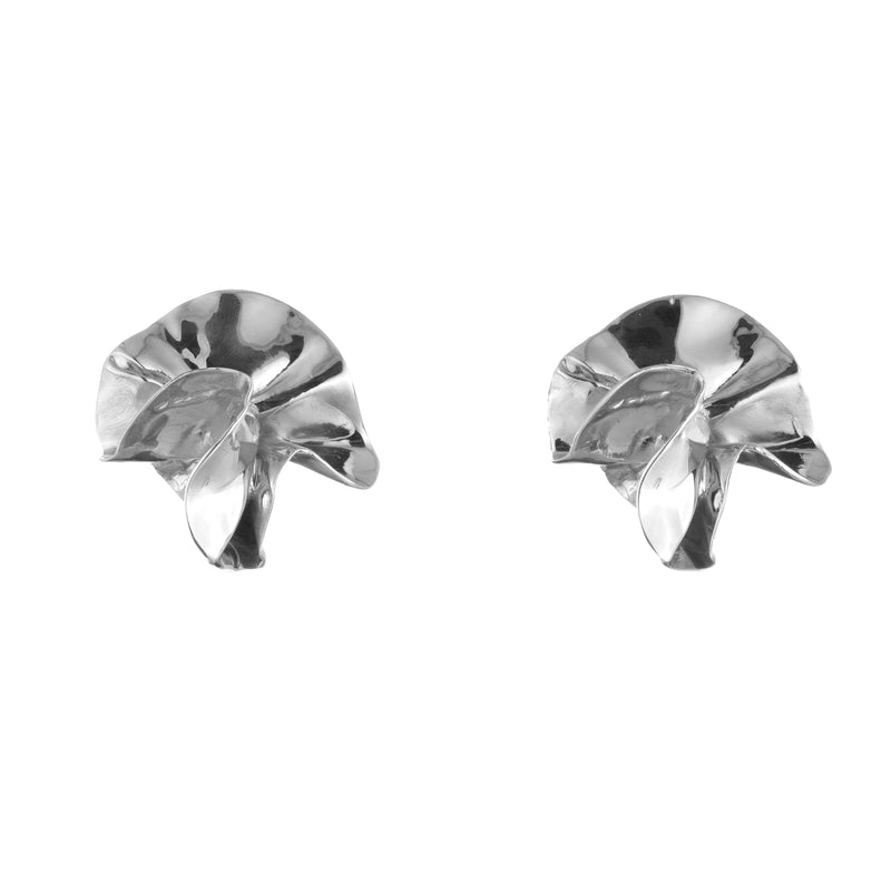 Delphinium Earrings | Mirror Sterling Silver