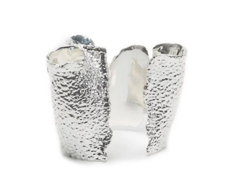 Sterling King Lithop Hand Cuff in Sterling Silver product shot