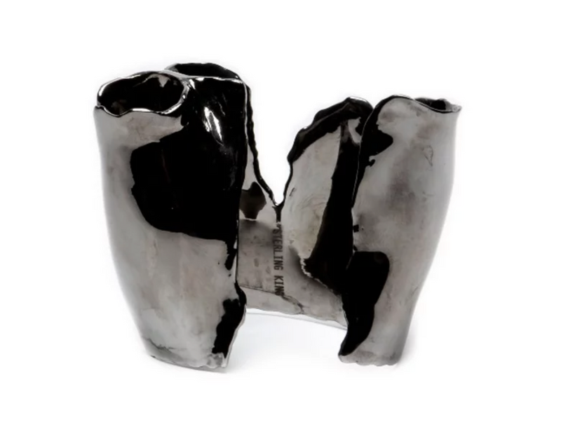 Sterling King Magma Hand Cuff in Black Rhodium product shot back