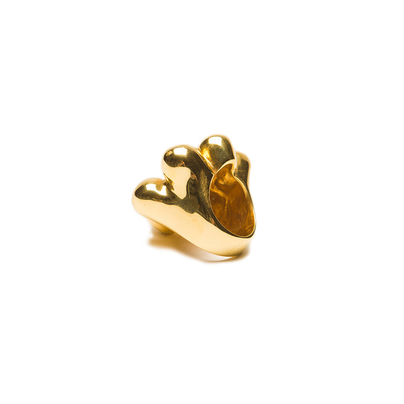 Sterling King Allium Bubble Ring in Gold product shot