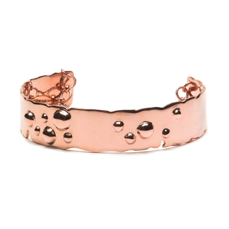 Sterling King Bubble Choker in Rose Gold product shot
