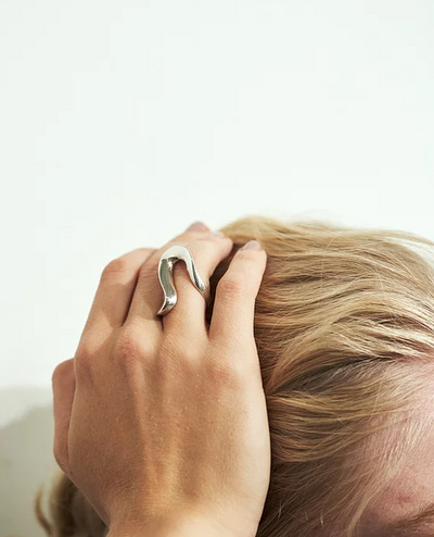 Vivienwestwood ring ×2 重ね付け Double Layer Ring Vivienne